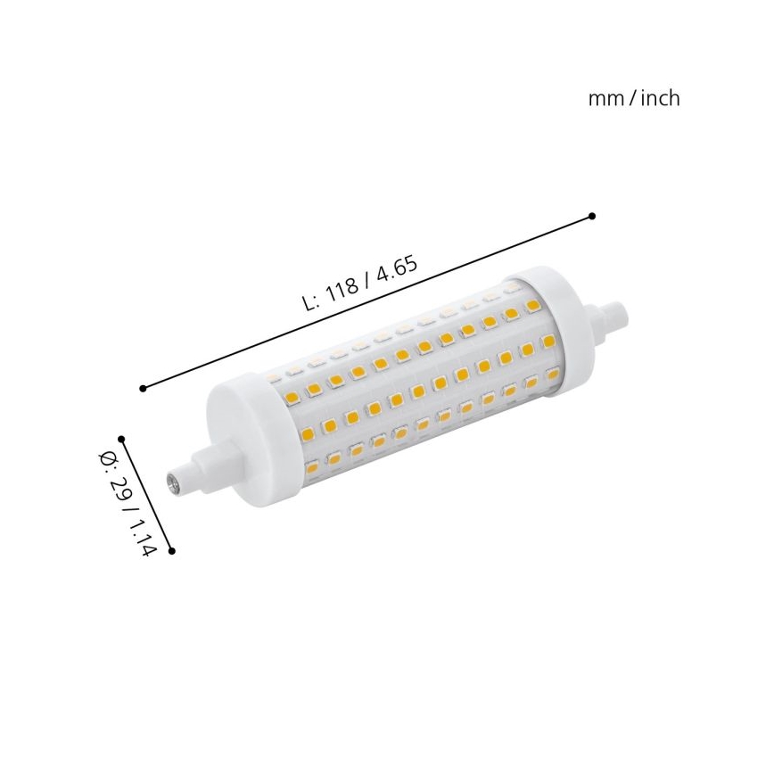 LED Žárovka R7S/9W/230V 2700K 118 mm - Eglo 11831