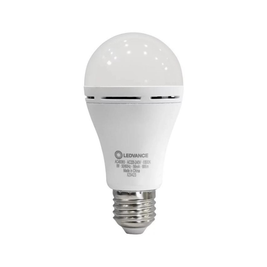 LED Žárovka RECHARGEABLE A60 E27/8W/230V 6500K - Ledvance