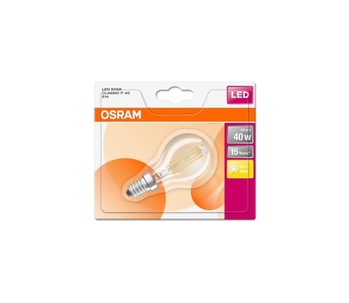 Osram LED Žárovka RETROFIT E14/4W/230V 2700K