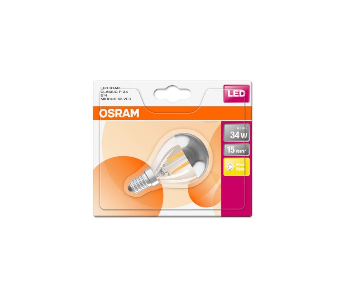 Osram LED Žárovka RETROFIT E14/4W/230V 2700K