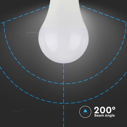 LED Žárovka SAMSUNG CHIP A60 E27/8,5W/230V 6500K