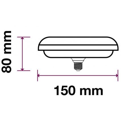 LED žárovka SAMSUNG CHIP E27/15W/230V 4000K