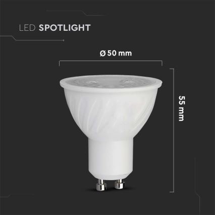 LED Žárovka SAMSUNG CHIP GU10/6W/230V 3000K