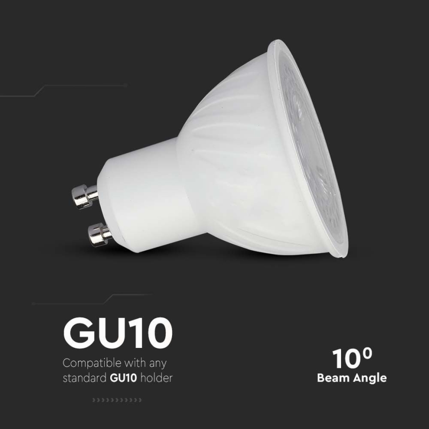 LED Žárovka SAMSUNG CHIP GU10/6W/230V 4000K