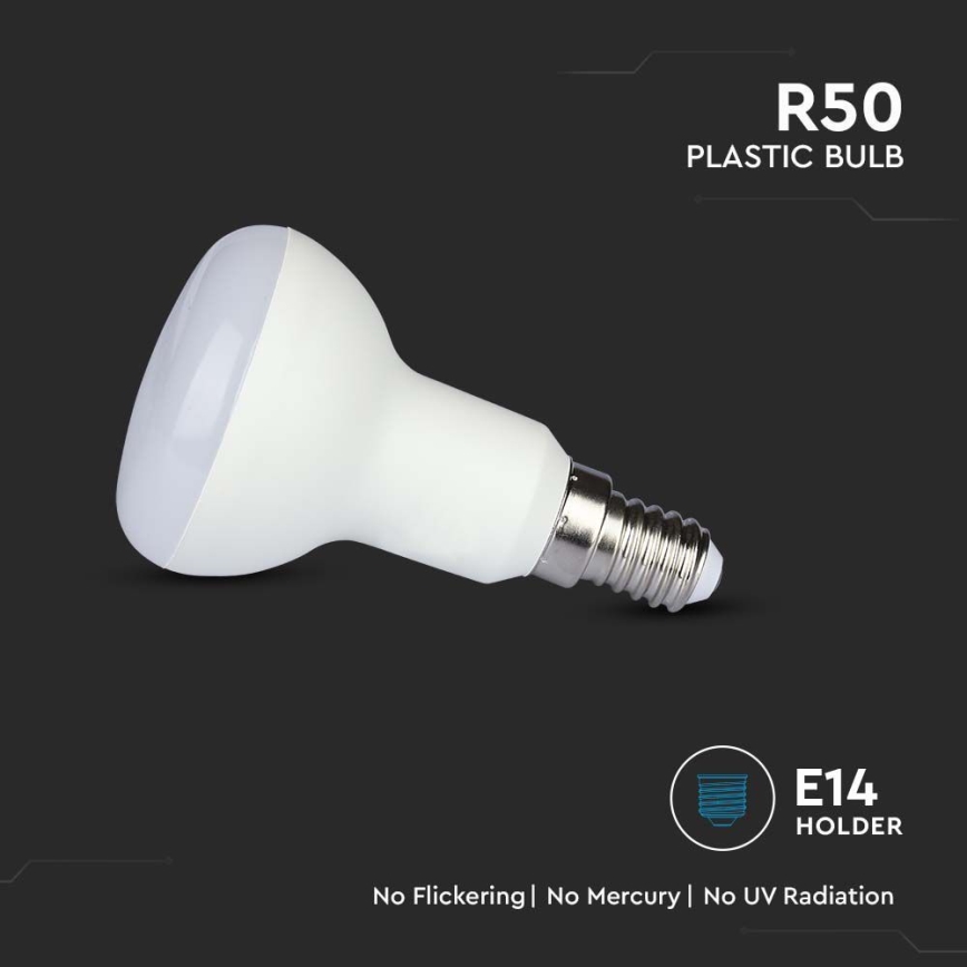LED Žárovka SAMSUNG CHIP R50 E14/4,8W/230V 3000K