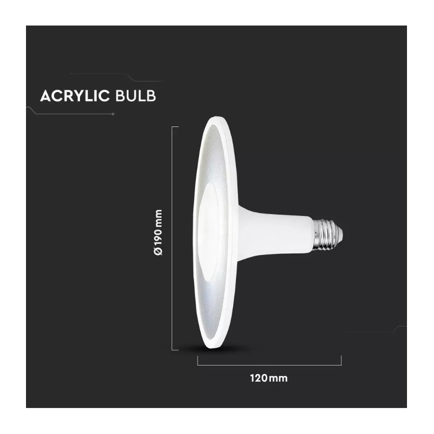 LED Žárovka SAMSUNG CHIP UFO E27/11W/230V 120° 3000K