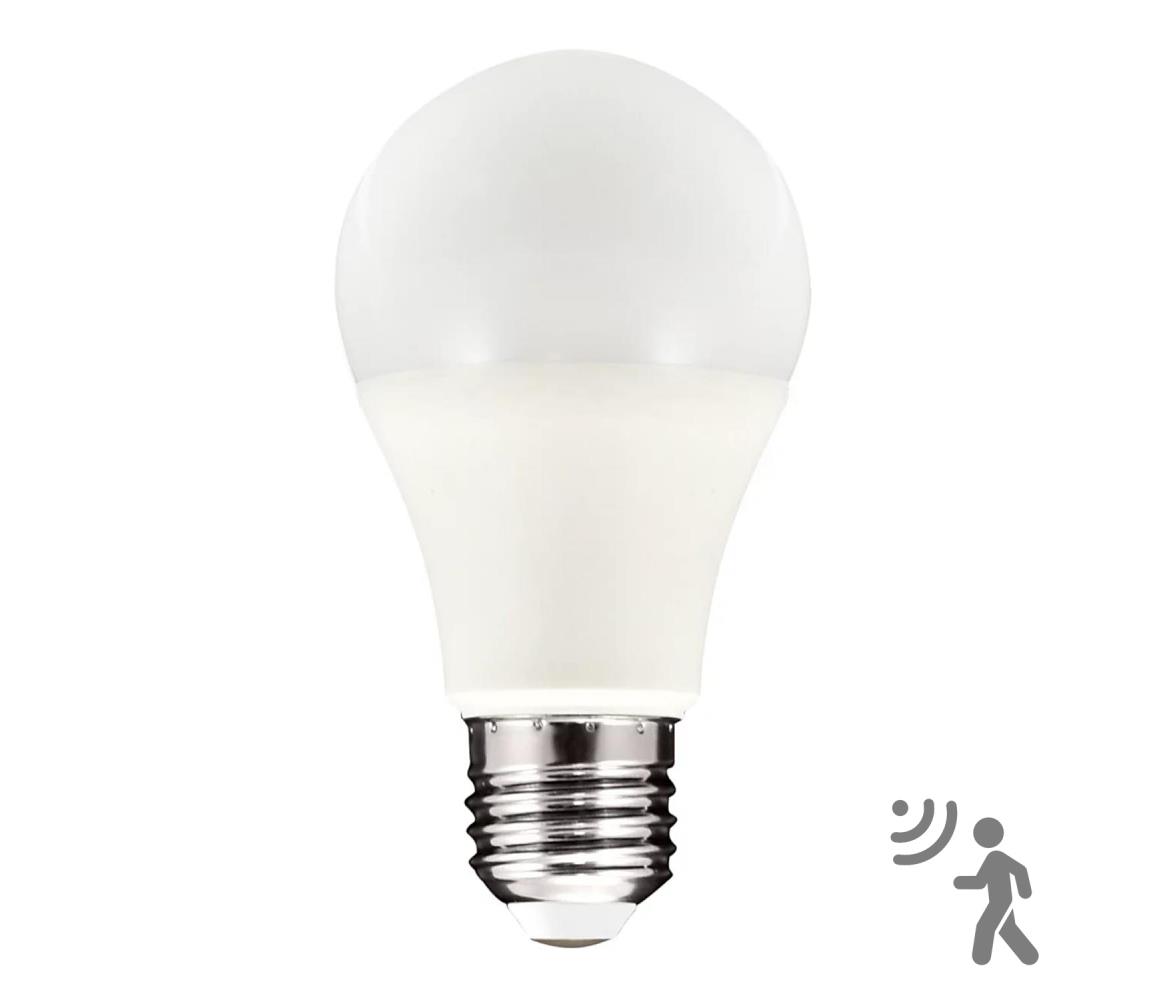 Polux LED žárovka se senzorem pohybu a soumraku E27/8W/230V 3000K SA0747