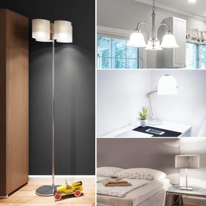 LED Žárovka se senzorem soumraku A60 E27/12W/230V 6500K - Aigostar