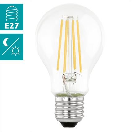 LED Žárovka se senzorem VINTAGE A60 E27/6W/230V 3000K - Eglo 11886