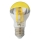 LED Žárovka se zrcadlovým vrchlíkem DECOR MIRROR A60 E27/8W/230V 4200K zlatá