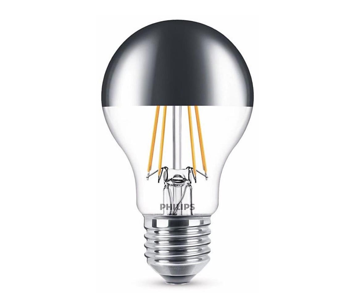 Philips LED Žárovka se zrcadlovým vrchlíkem Philips A60 E27/5,5W/230V 2700K P5437