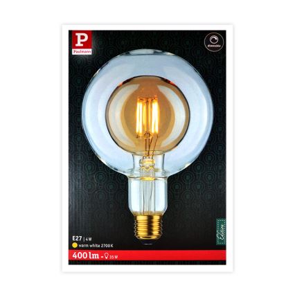 LED Žárovka SHAPE G125 E27/4W/230V 2700K - Paulmann 28765