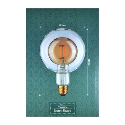 LED Žárovka SHAPE G125 E27/4W/230V 2700K - Paulmann 28765