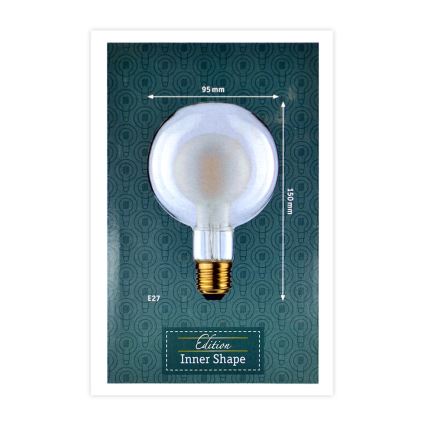 LED Žárovka SHAPE G95 E27/4W/230V 2700K - Paulmann 28768