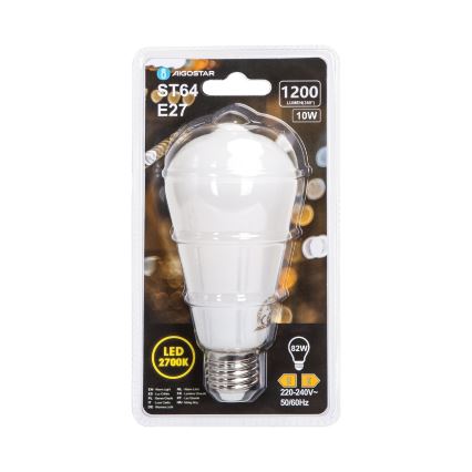 LED Žárovka ST64 E27/10W/230V 320° 2700K - Aigostar
