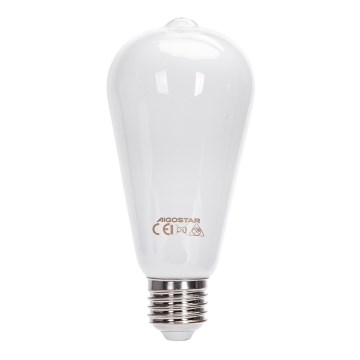 LED Žárovka ST64 E27/12W/230V 320° 2700K - Aigostar