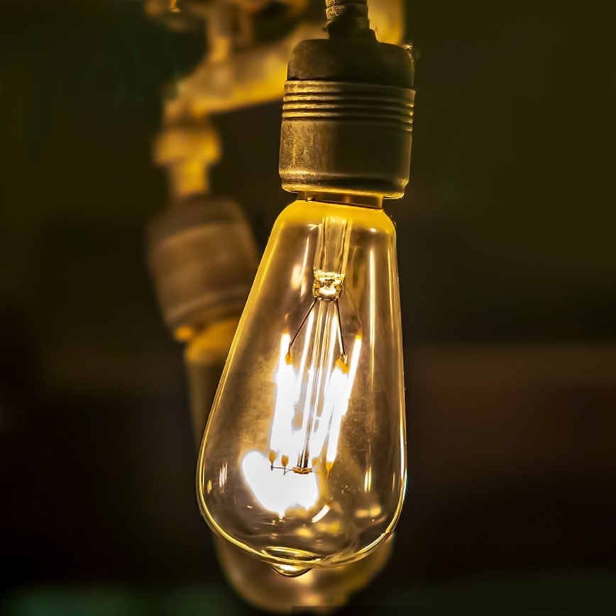 LED Žárovka ST64 E27/8W/230V 2200K - Aigostar