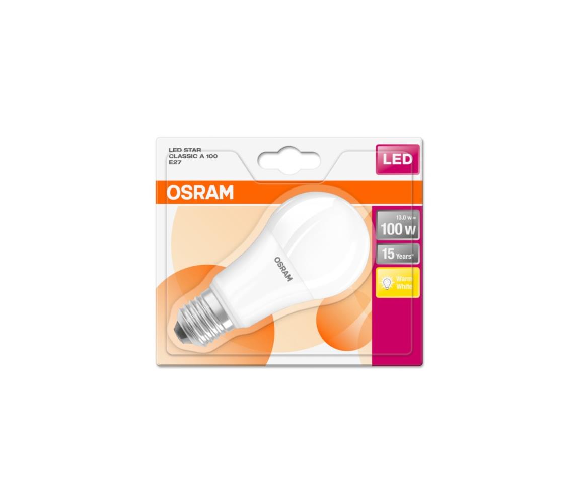 Osram LED Žárovka STAR E27/13W/230V 2700K