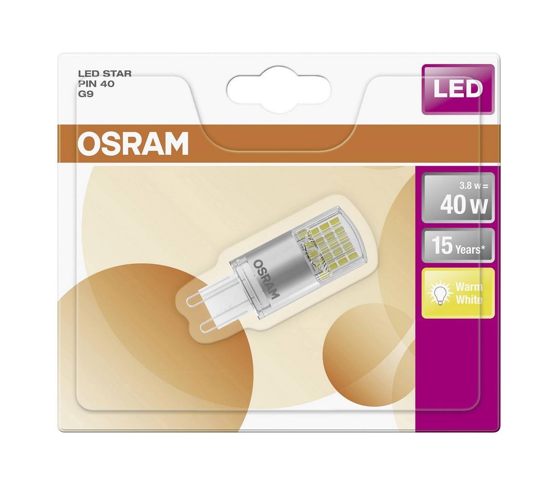 Osram LED Žárovka STAR G9/3,8W/230V 2700K