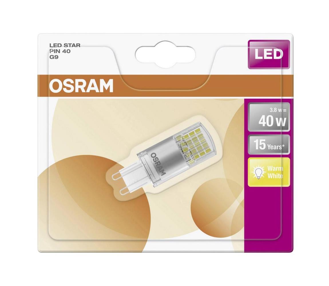 Osram LED Žárovka STAR G9/3,8W/230V 2700K