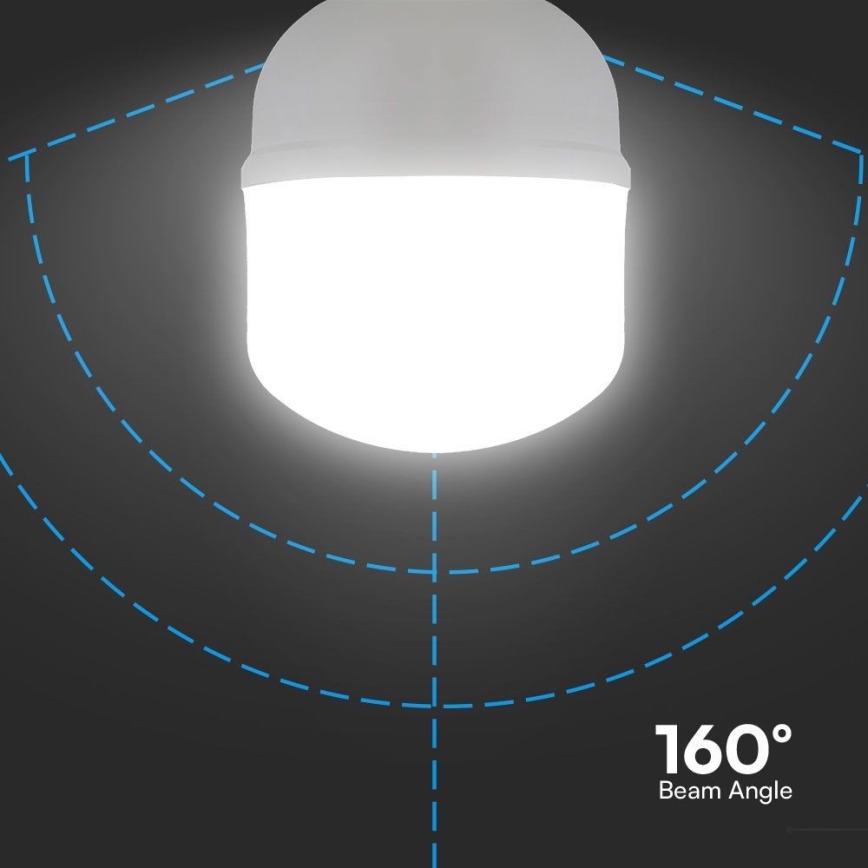 LED Žárovka T160 E27/60W/230V 6500K