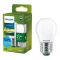 LED Žárovka ULTRAEFFICIENT Philips P45 E27/1,2W/230V 2700K