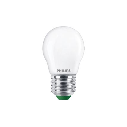 LED Žárovka ULTRAEFFICIENT Philips P45 E27/3,8W/230V 2700K