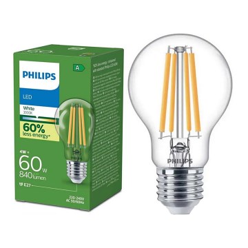 LED Žárovka ULTRAEFFICIENT VINTAGE Philips A60 E27/4W/230V 3000K
