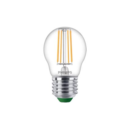 LED Žárovka ULTRAEFFICIENT VINTAGE Philips P45 E27/1,2W/230V 2700K