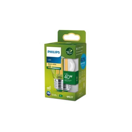 LED Žárovka ULTRAEFFICIENT VINTAGE Philips P45 E27/2,3W/230V 2700K