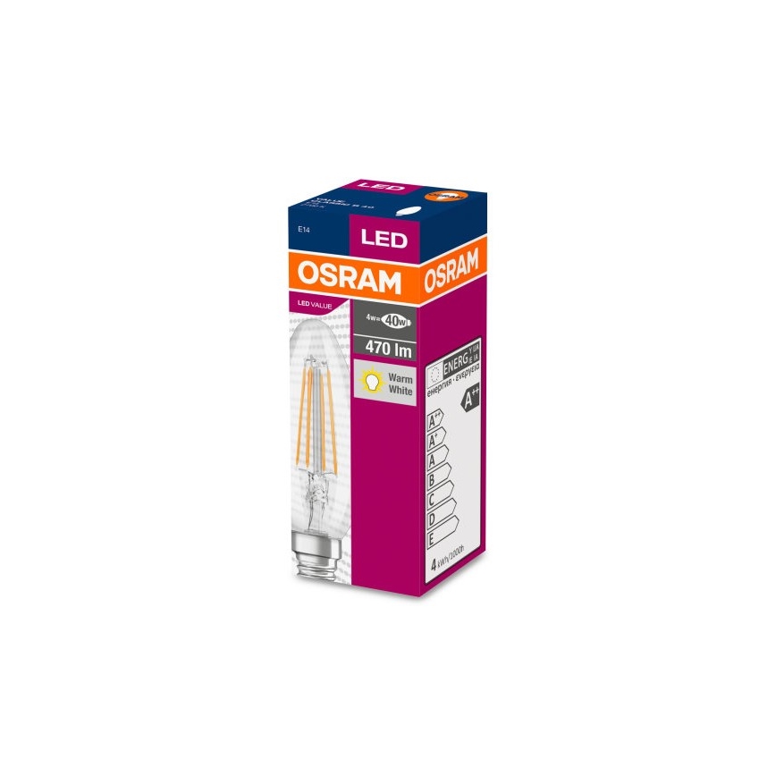 LED Žárovka VINTAGE E14/4W/230V 2700K - Osram