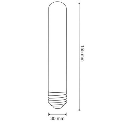 LED Žárovka VINTAGE E27/4W/230V 3000K