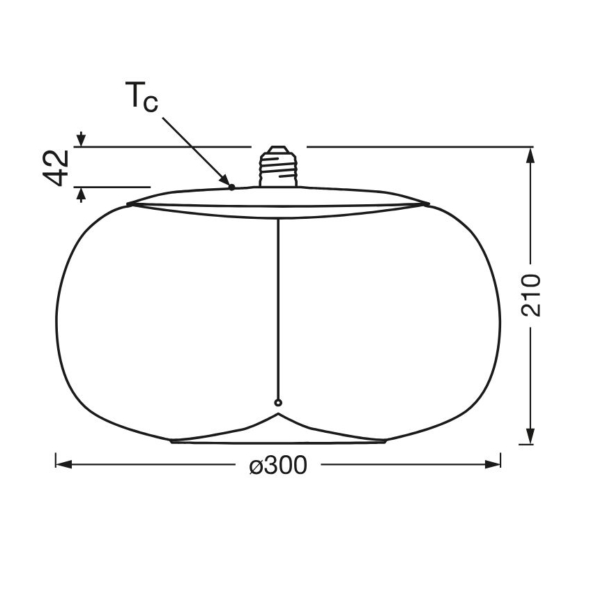 LED Žárovka VINTAGE FILAMENT E27/2,5W/230V 2700K - Osram