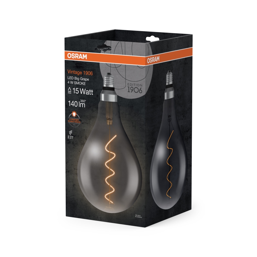 LED Žárovka VINTAGE FILAMENT E27/4W/230V 1800K - Osram