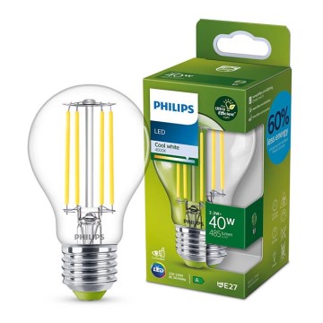 LED Žárovka VINTAGE Philips A60 E27/2,3W/230V 4000K