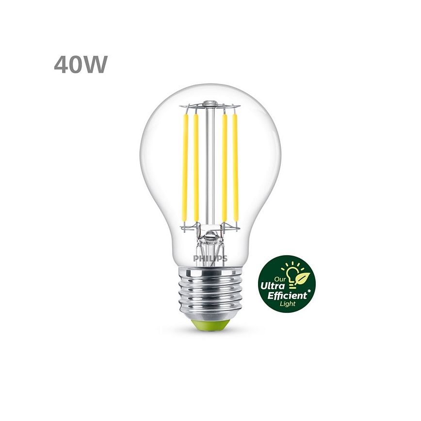 LED Žárovka VINTAGE Philips A60 E27/2,3W/230V 4000K