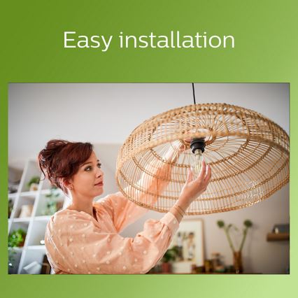 LED Žárovka VINTAGE Philips A60 E27/4W/230V 3000K