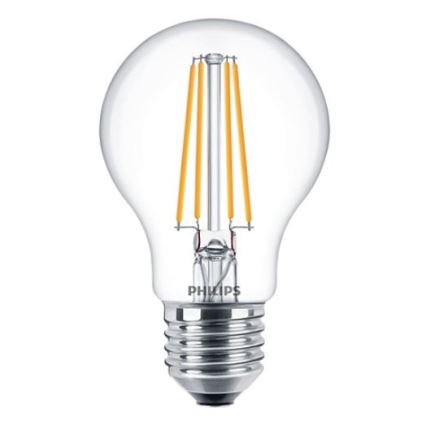 LED Žárovka VINTAGE Philips A60 E27/7W/230V 2700K