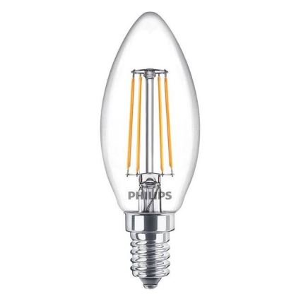 LED Žárovka VINTAGE Philips B35 E14/4,3W/230V 2700K