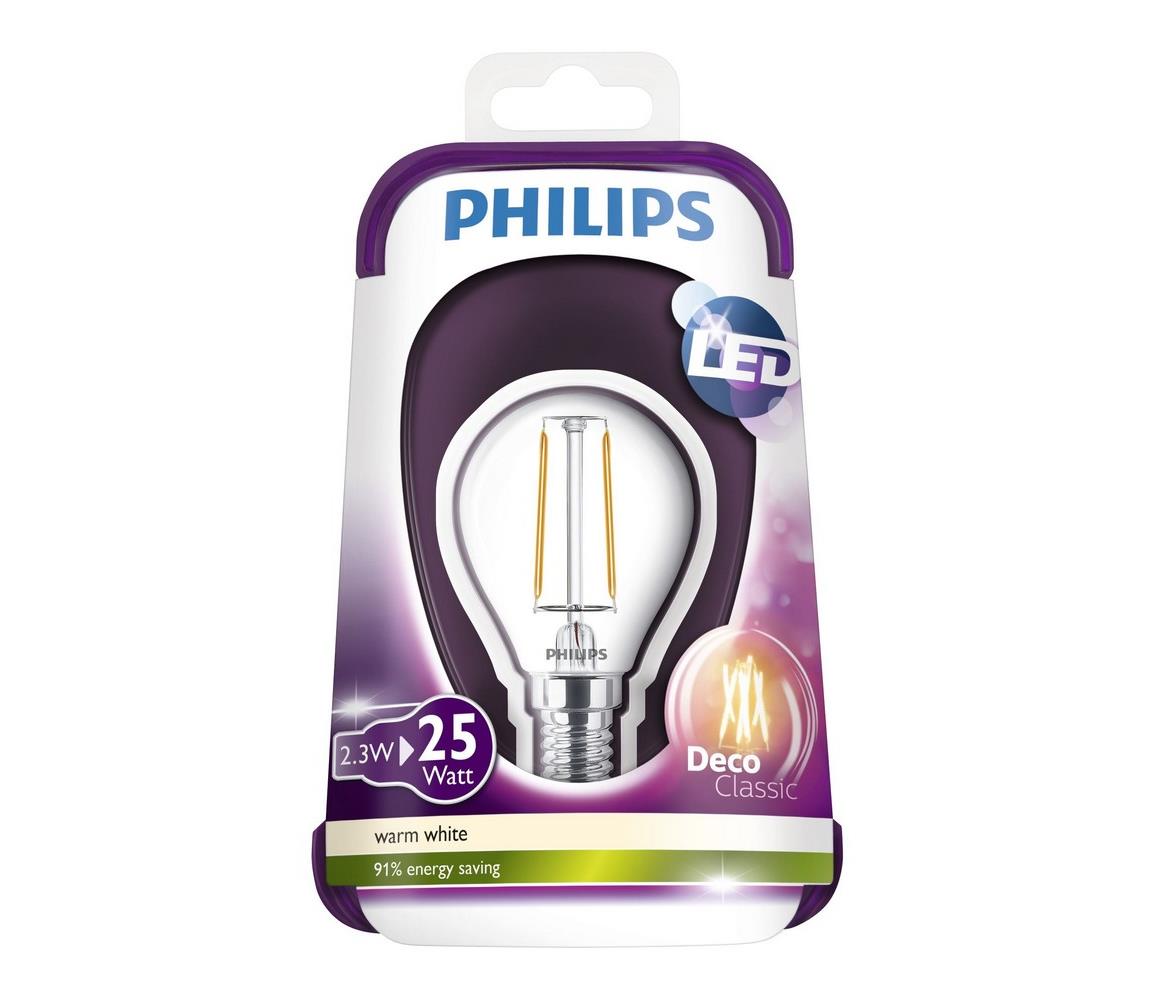 Philips LED Žárovka VINTAGE Philips E14/2,3W/230V 2700K