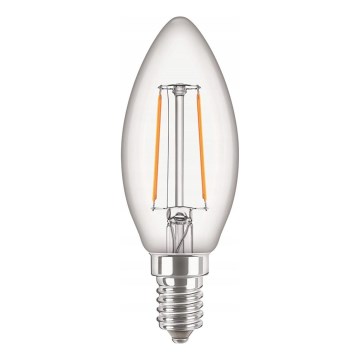 LED Žárovka VINTAGE Philips Pila E14/2W/230V 2700K