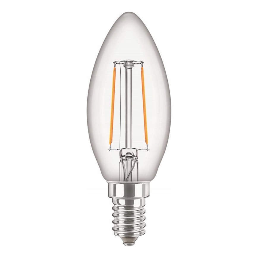 LED Žárovka VINTAGE Philips Pila E14/2W/230V 2700K