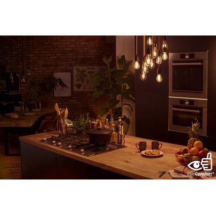 LED Žárovka VINTAGE Philips ST64 E27/7W/230V 2700K