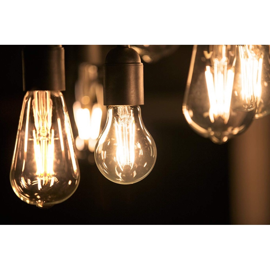 LED Žárovka VINTAGE Philips ST64 E27/7W/230V 2700K