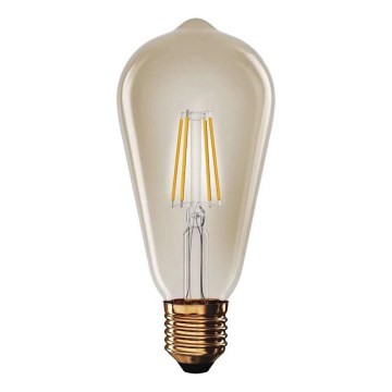 LED Žárovka VINTAGE ST64 E27/4,5W/230V 2200K