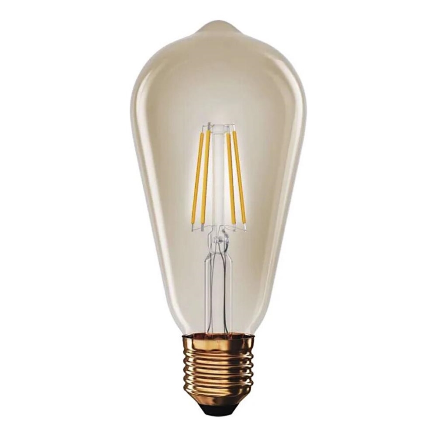 LED Žárovka VINTAGE ST64 E27/4,5W/230V 2200K