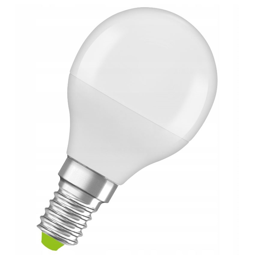 LED Žárovka z recyklovaného plastu P45 E14/4,9W/230V 2700K - Ledvance