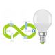 LED Žárovka z recyklovaného plastu P45 E14/4,9W/230V 2700K - Ledvance