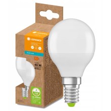 LED Žárovka z recyklovaného plastu P45 E14/4,9W/230V 4000K - Ledvance