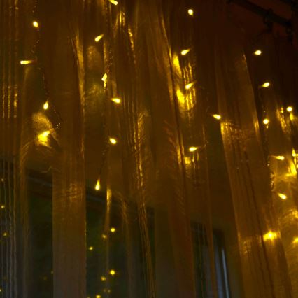 LED  závěs ESTELLA 47xLED/8 funkcí 3,5 m teplá bílá
